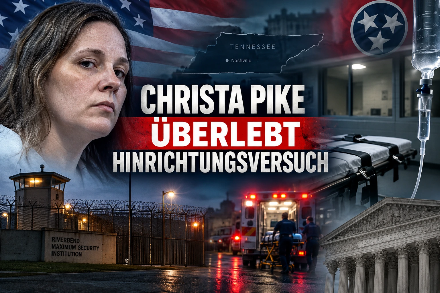 Nach gescheiterter Hinrichtung: Christa Pike wieder bei Bewusstsein