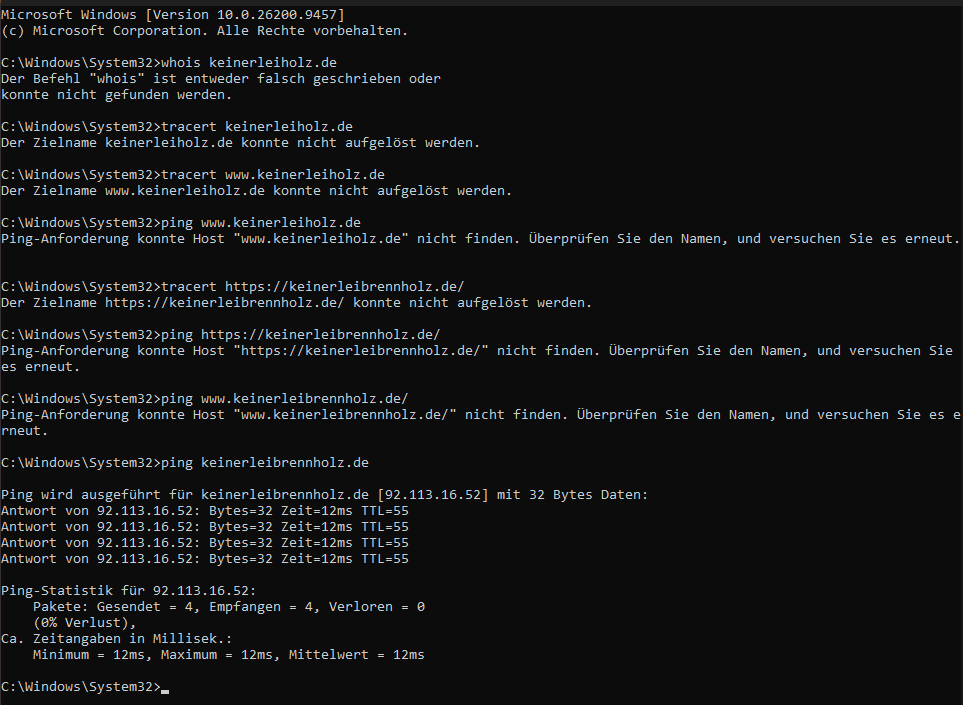 Dokumentation zum Fall Keinerlei – Screenshot 05