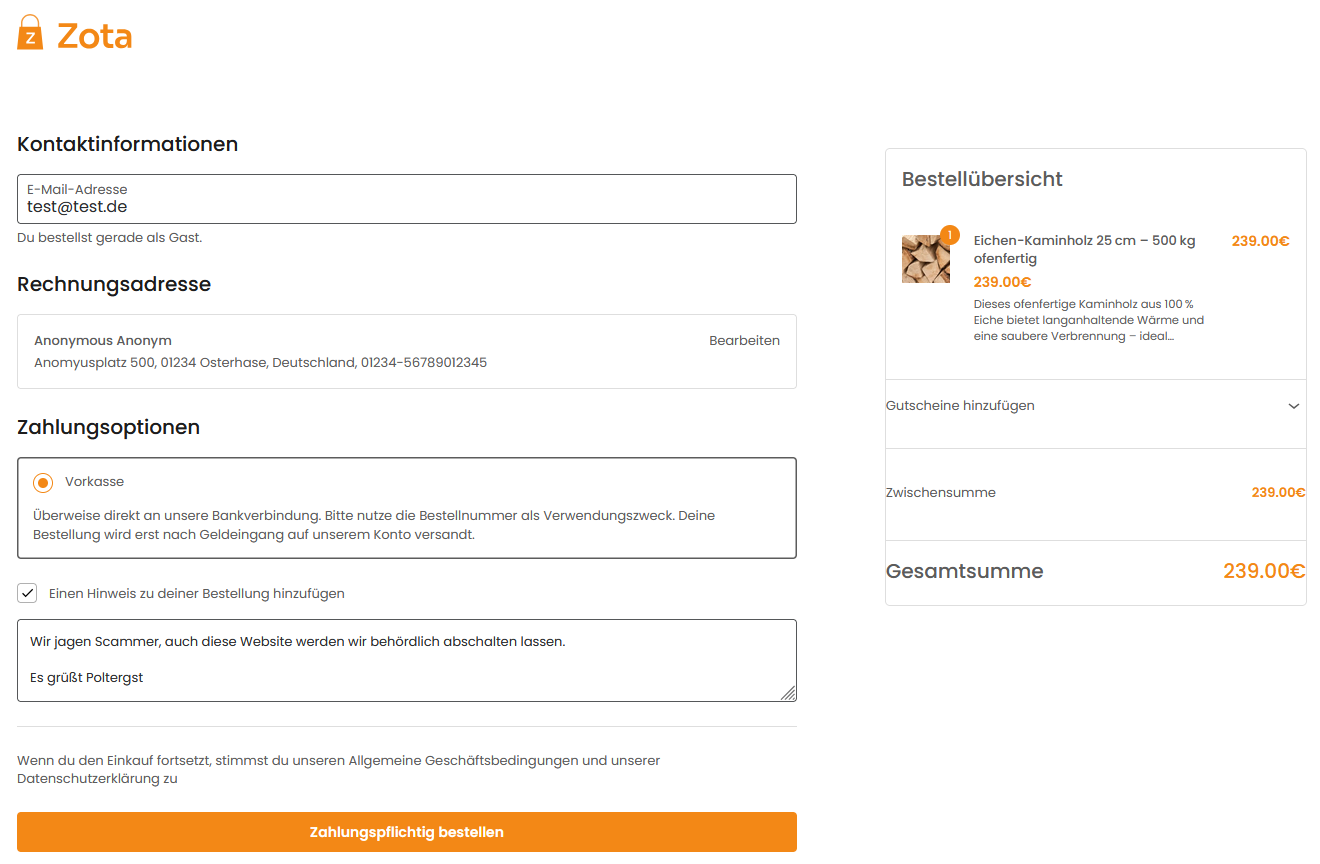 Dokumentation zum Fall Keinerlei – Screenshot 08