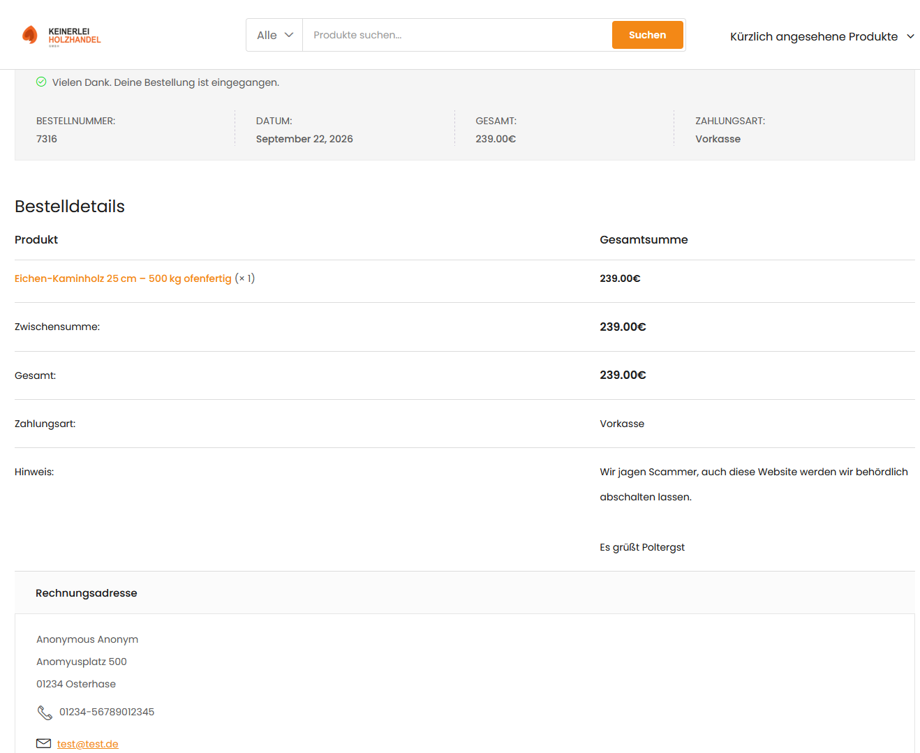 Dokumentation zum Fall Keinerlei – Screenshot 09