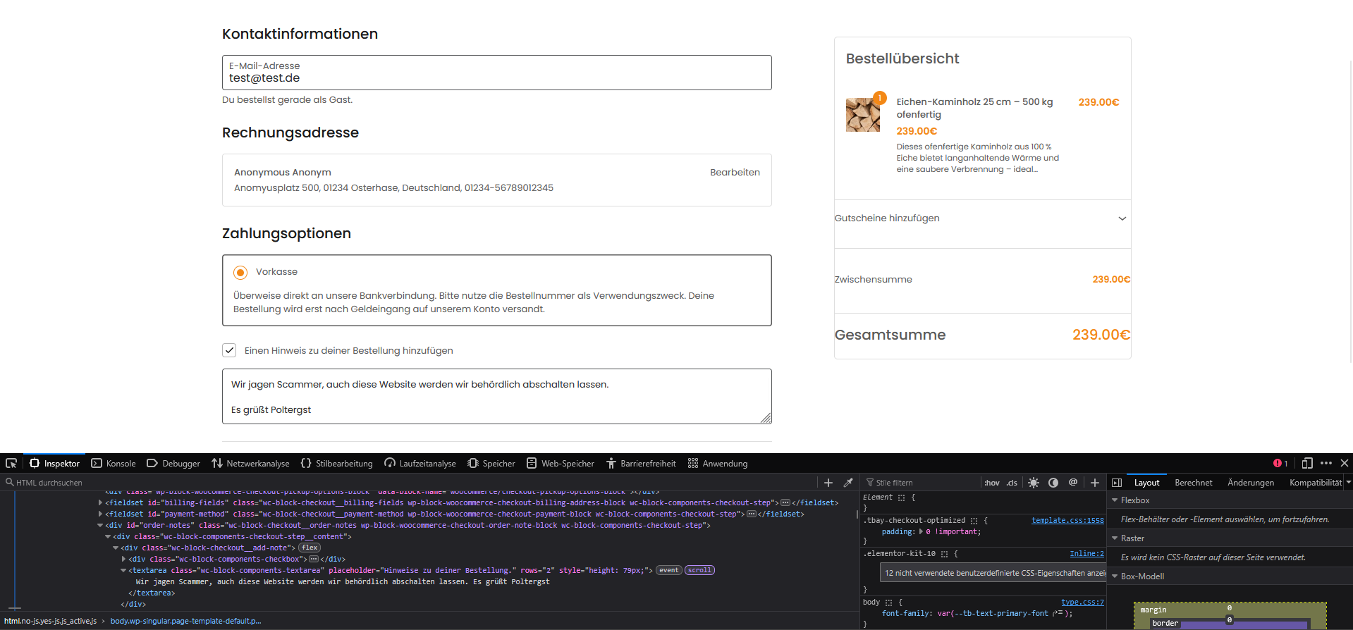 Dokumentation zum Fall Keinerlei – Screenshot 12