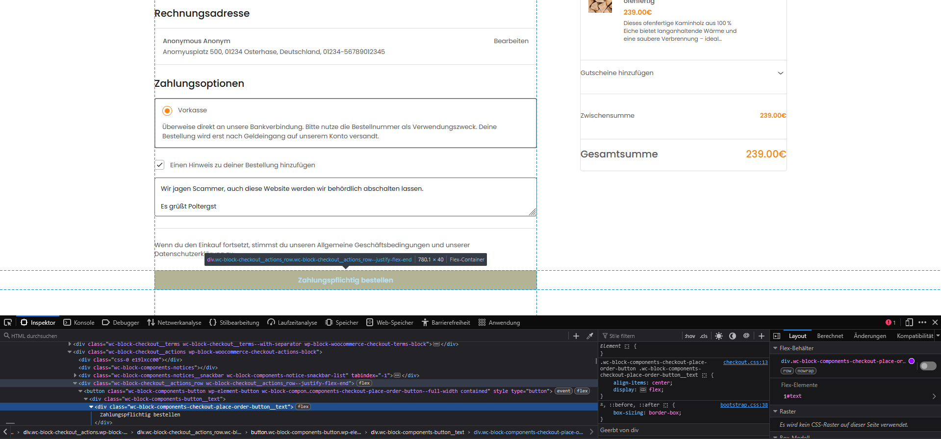 Dokumentation zum Fall Keinerlei – Screenshot 13